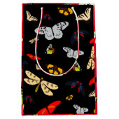 Garden Butterflies Medium Cadeauzakje (Voorkant)