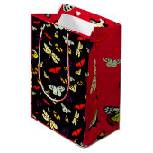 Garden Butterflies Medium Cadeauzakje (Achterkant Gekanteld)