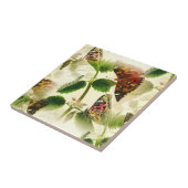 Garden Butterflies Tegeltje (Zijkant)
