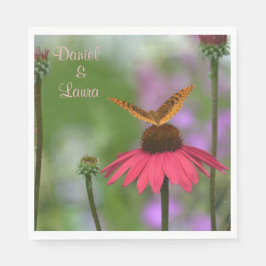 Garden Butterfly Wedding Servet