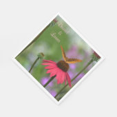 Garden Butterfly Wedding Servet (Hoek)
