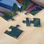 Garden Cafe | Botanical Watercolor Painting Legpuzzel (Zijkant)