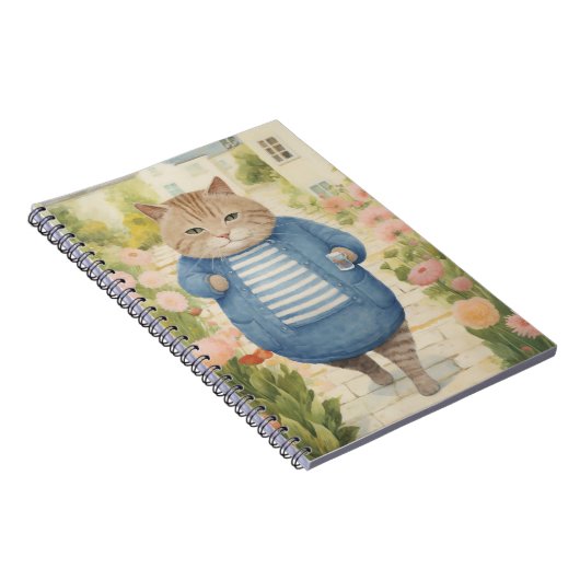 Garden Cat Notitieboek (Rechterzijde)