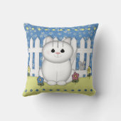 Garden Cat Pillow Kussen (Achterkant)
