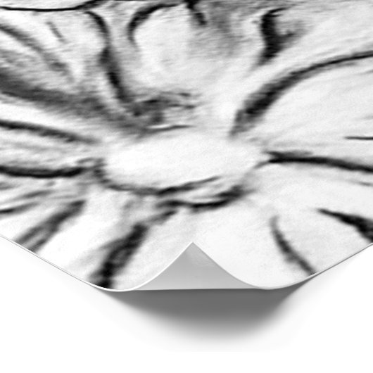 Garden Cat Poster (Hoek)