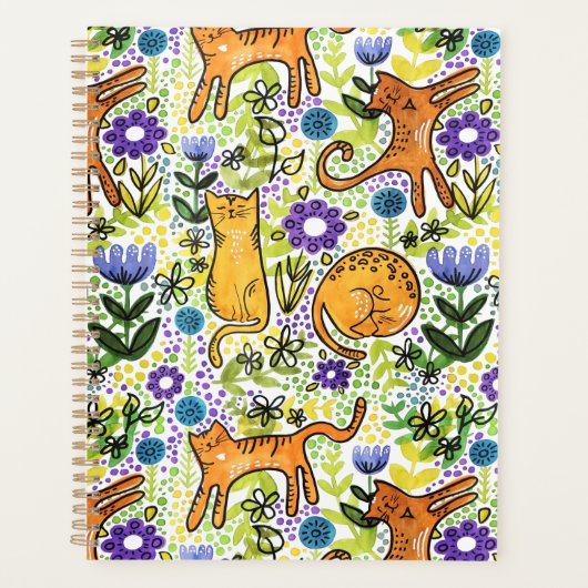 Garden Cats Planner (Voorkant)