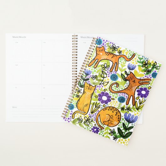 Garden Cats Planner (Display)