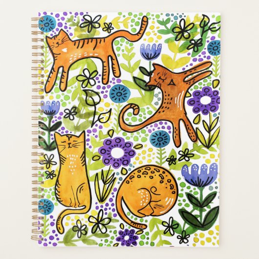 Garden Cats Planner (Voorkant)