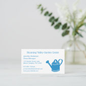 Garden Center Gardening Watering Visitekaartje (Staand voorkant)