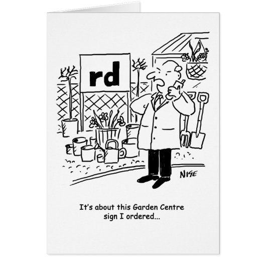 Garden Center-teken (Voorkant)