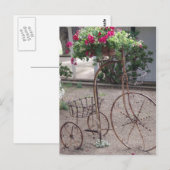 Garden charm briefkaart (Voorkant / Achterkant)