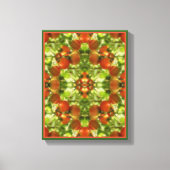 Garden Cherry Tomaten Natuur Abstract Canvas Afdruk (Voorkant)
