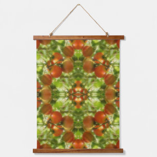 Garden Cherry Tomaten Natuur Abstract Hangend Wandkleed