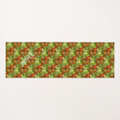 Garden Cherry Tomaten Natuur Gepersonaliseerd Yogamat (Voorkant (horizontaal))