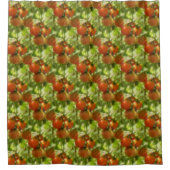 Garden Cherry Tomates Natuur Pattern Douchegordijn (Voorkant)