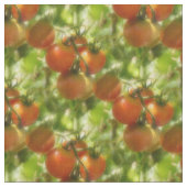 Garden Cherry Tomates Natuur Pattern Stof (Close Up)