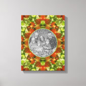 Garden Cherry Tomatoes Lijst Creëer Uw eigen foto Canvas Afdruk (Voorkant)