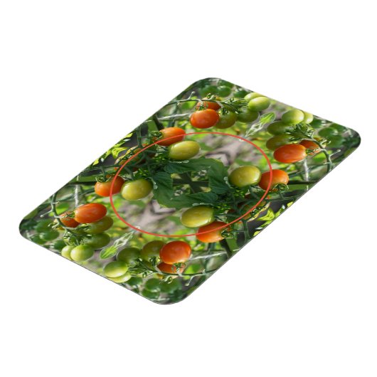 Garden Cherry Tomatoes Lijst Voeg je eigen foto to Magneet (Linkerzijde)