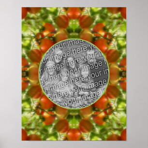 Garden Cherry Tomatoes Natuur Uw foto toevoegen Poster