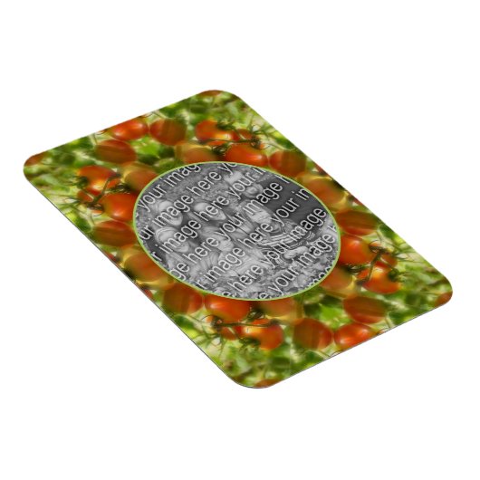 Garden Cherry Tomatoes Natuur Voeg je eigen foto t Magneet (Rechterzijde)