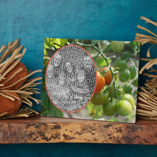 Garden Cherry Tomatoes Voeg je eigen foto toe Fotoplaat (Zijkant)