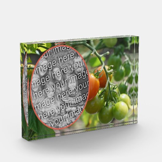 Garden Cherry Tomatoes Voeg je eigen toe Fotoblokken (Links)