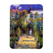 Garden Claude Monet Summer Sunflower Flowers Magneet (Verticaal)