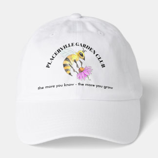 Garden Club caps with Bee design Trucker Pet