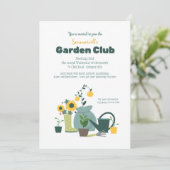 Garden Club Kaart (Staand voorkant)
