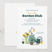 Garden Club Kaart (Voorkant / Achterkant)