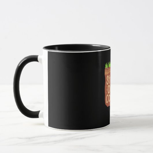 Garden Compost Gift Mok (Links)