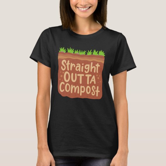 Garden Compost Gift T-shirt (Voorkant)