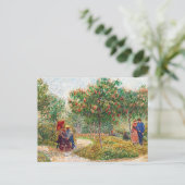 Garden Coures Vincent van Gogh Briefkaart (Staand voorkant)