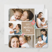 Garden Craft 5 Foto Moederdag Kaart (Voorkant)