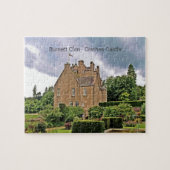 Garden Crathes Castle, Scottish Burnett Clan Legpuzzel (Horizontaal)