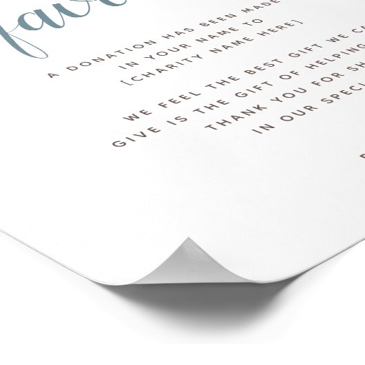 Garden Crest | Donatieliefdadigheidsinstelling voo Poster (Hoek)