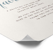 Garden Crest | Eggshell | Het liefdadigheidsfonds  Poster (Hoek)