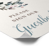 Garden Crest | Eggshell | Weddenschap Poster (Hoek)