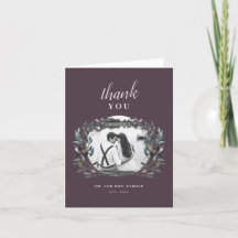 Garden Crest | Mauve Paarse Floral Weddenfoto