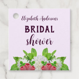 Garden Dahlia Vrijgezellenfeest Bedankjes Labels