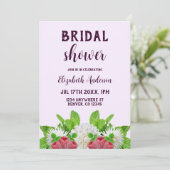 Garden Dahlia Vrijgezellenfeest Kaart (Staand voorkant)