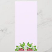 Garden Dahlia Vrijgezellenfeest Menu (Achterkant)