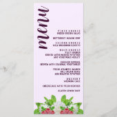 Garden Dahlia Vrijgezellenfeest Menu (Voorkant)