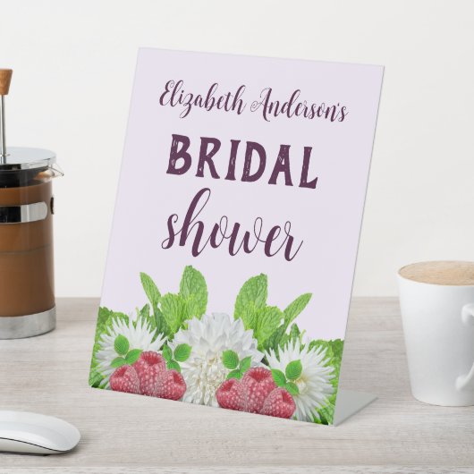 Garden Dahlia Vrijgezellenfeest Reclamebord Met Voetstuk (Insitu)