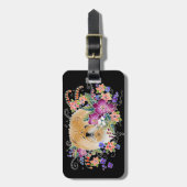 GARDEN DANCE CHOW - Bagagelabel 2 stijlen (Voorkant verticaal)