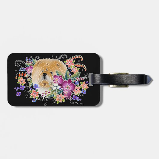 GARDEN DANCE CHOW - Bagagelabel 2 stijlen (Achterkant horizontaal)