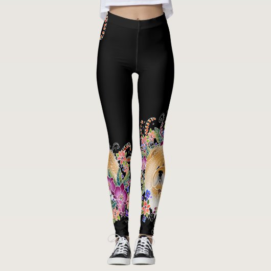 GARDEN DANCE CHOW - Designer leggings (Voorkant)