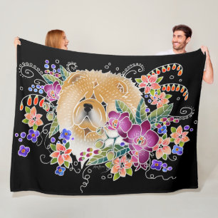 GARDEN DANCE CHOW - Fleece Blanket 3 maten Deken