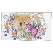 GARDEN DANCE CHOW - KING kussensloop set van 2 (Voorkant-Links)