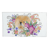 GARDEN DANCE CHOW - KING kussensloop set van 2 (Achterkant-Rechts)